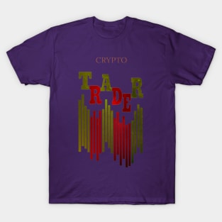 CRYPTO TRADER (COSMIC) / PURPLE T-Shirt